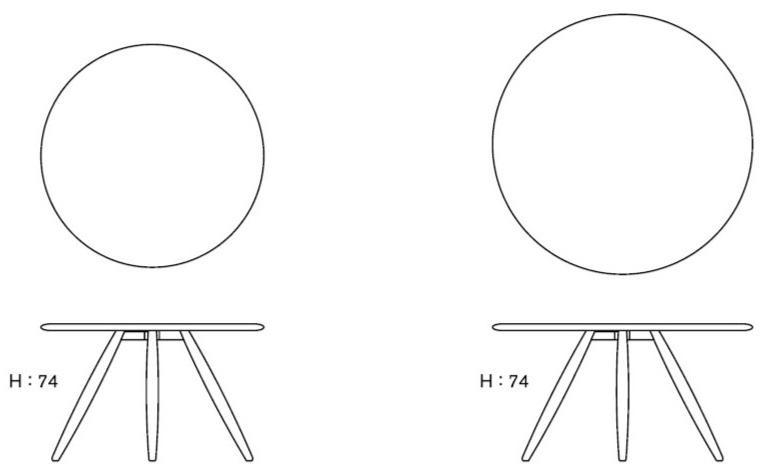 Ritzwell & Co. Круглый обеденный стол из дерева Mo sun-id-1418271 - Вид №3