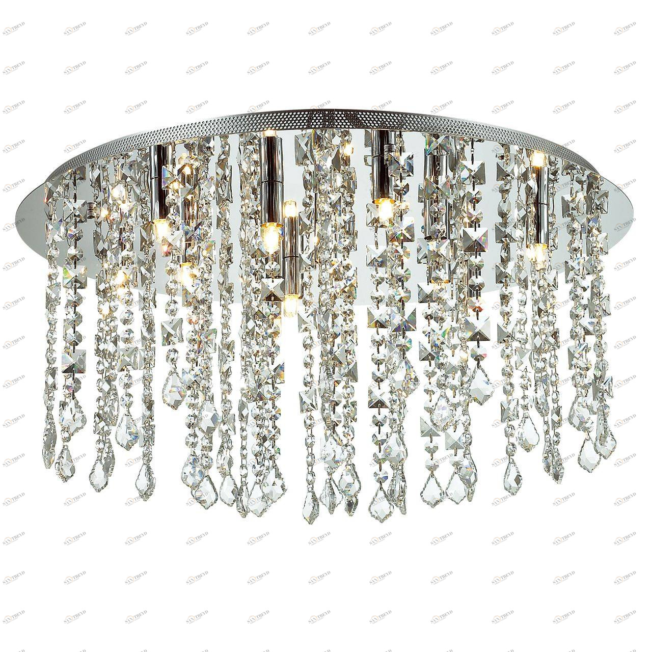 Потолочная люстра Favourite Rain 1684-12C FAVOURITE ДИЗАЙНЕРСКИЕ, RAIN 059197 Прозрачный 