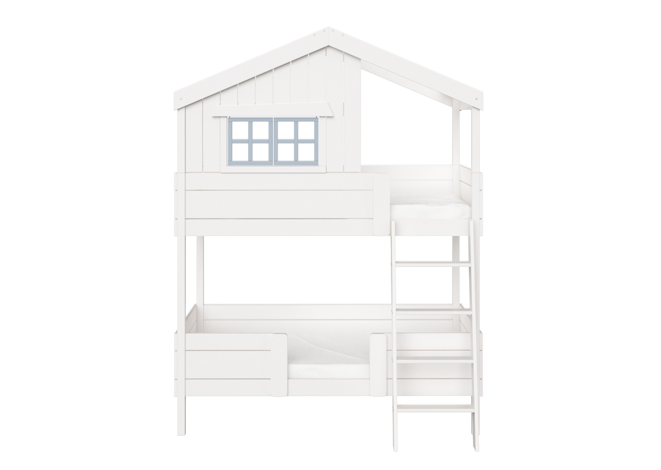 Кровать двухъярусная белая "Шале M" ELLIPSE ELLIPSE HOME 00-3951304 Белый Santreyd  - Вид №1