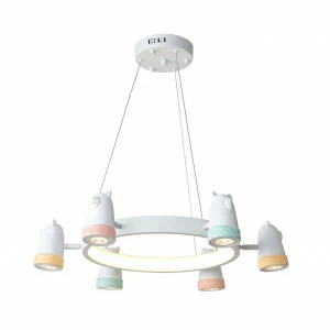 Подвесная люстра Favourite Taddy Bears 2449-6P FAVOURITE ДИЗАЙНЕРСКИЕ, TADDY BEARS 312767 Белый