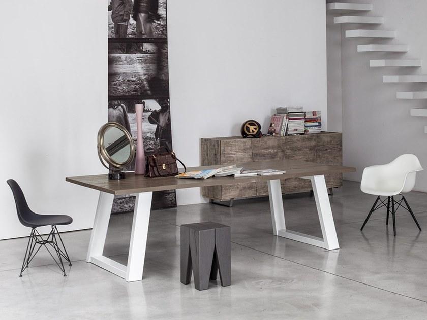 Devina Nais Обеденный стол из массива дерева Twins sun-id-1389501 - Вид №2