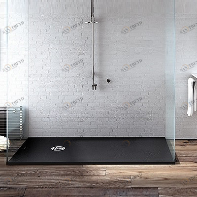 ДУШЕВОЙ ПОДДОН CENTURIA 140X70 СМ SLATE NOX GRAPHITE McBath CENTURIA70