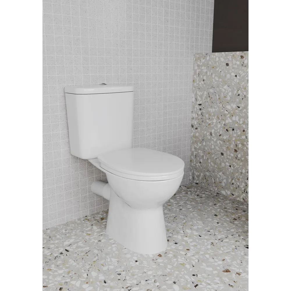 Унитаз-компакт Vitra Rein универсальный выпуск одинарный слив STLM-2195231 - Вид №8