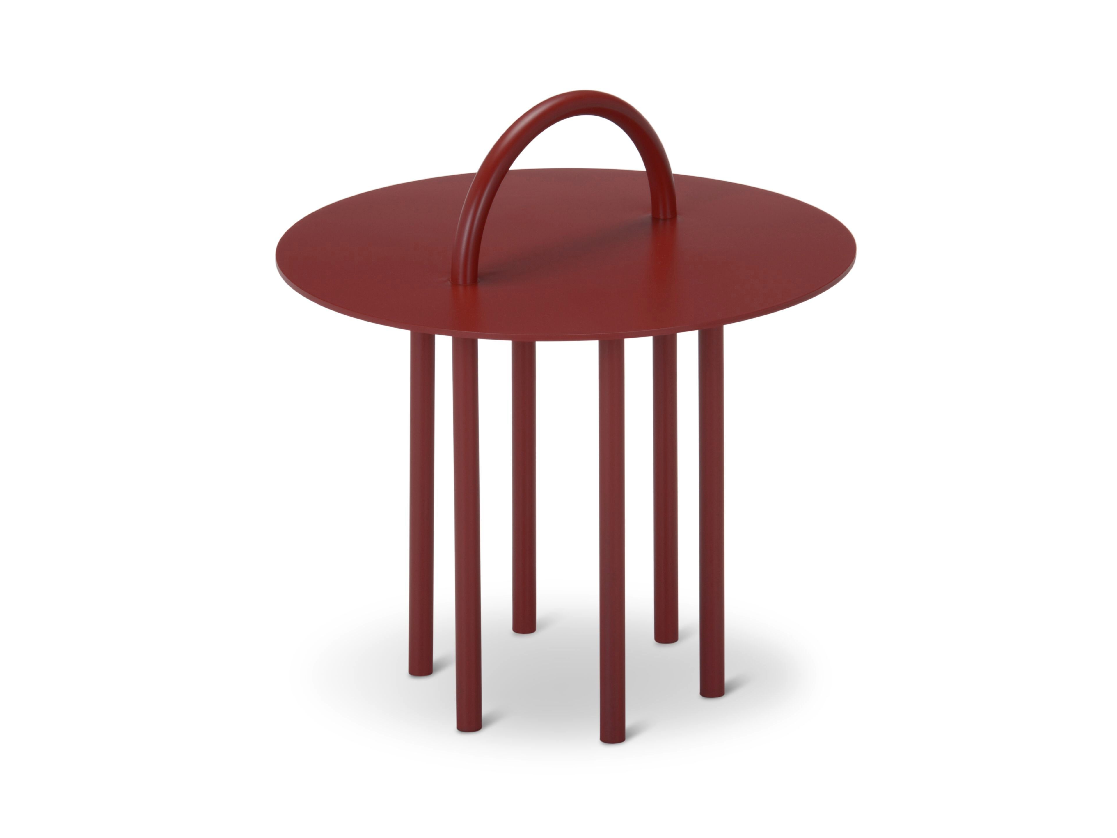 Круглый металлический журнальный столик Adrenalina Obiquo ARCH-00097567