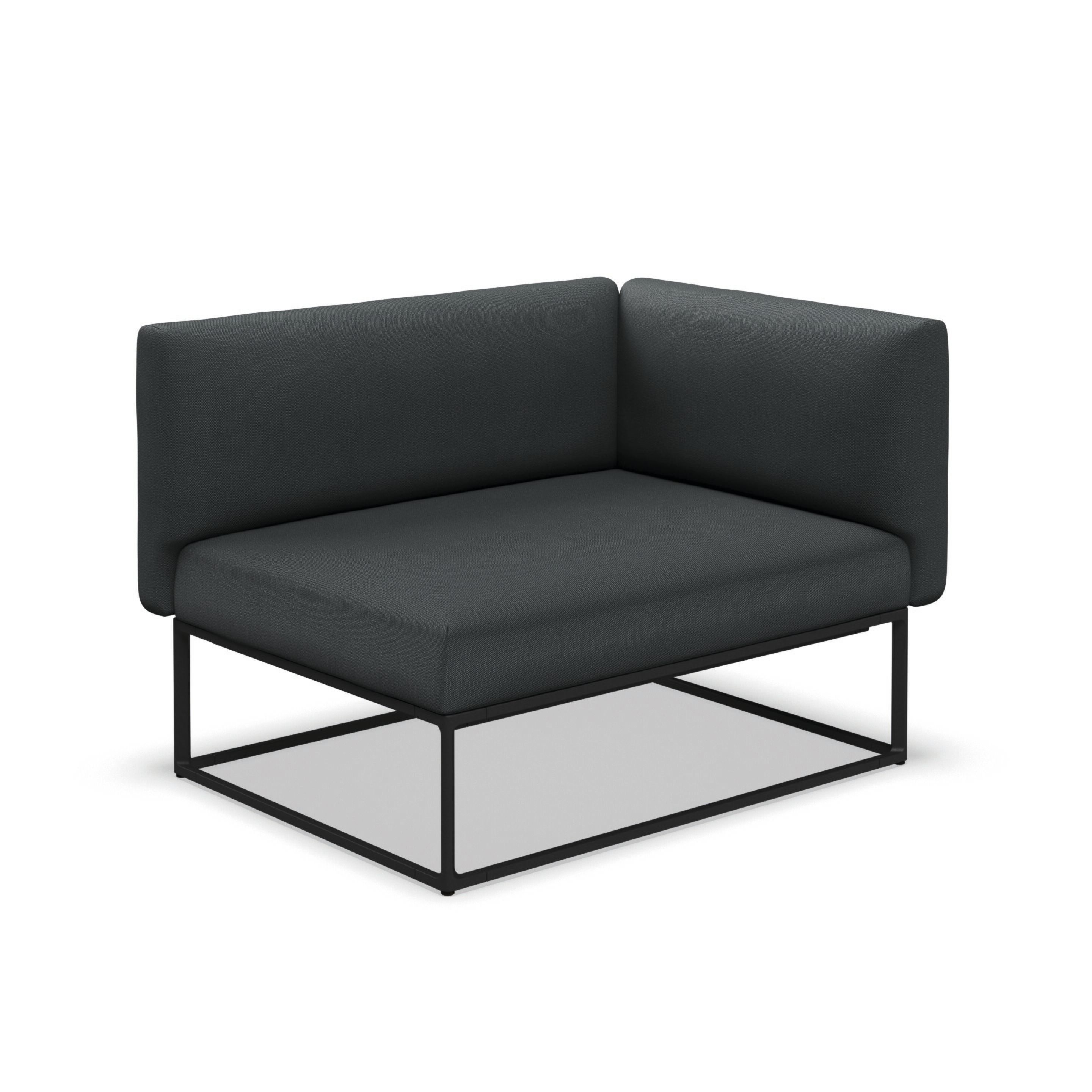 Угловое садовое кресло из ткани Gloster Майя ARCH-00051219 - Вид №14