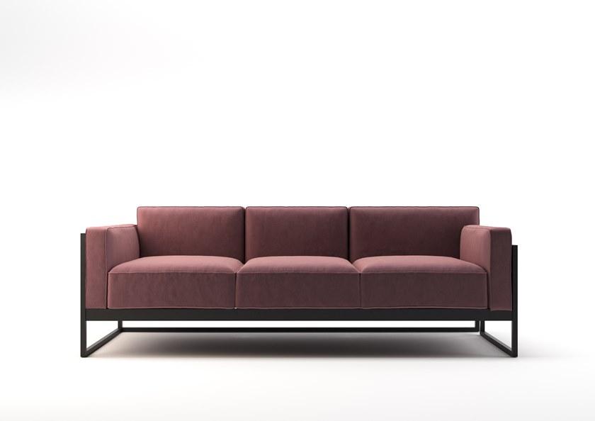 TrabA' 3-х местный тканевый диван Kirk 0064 - Вид №2