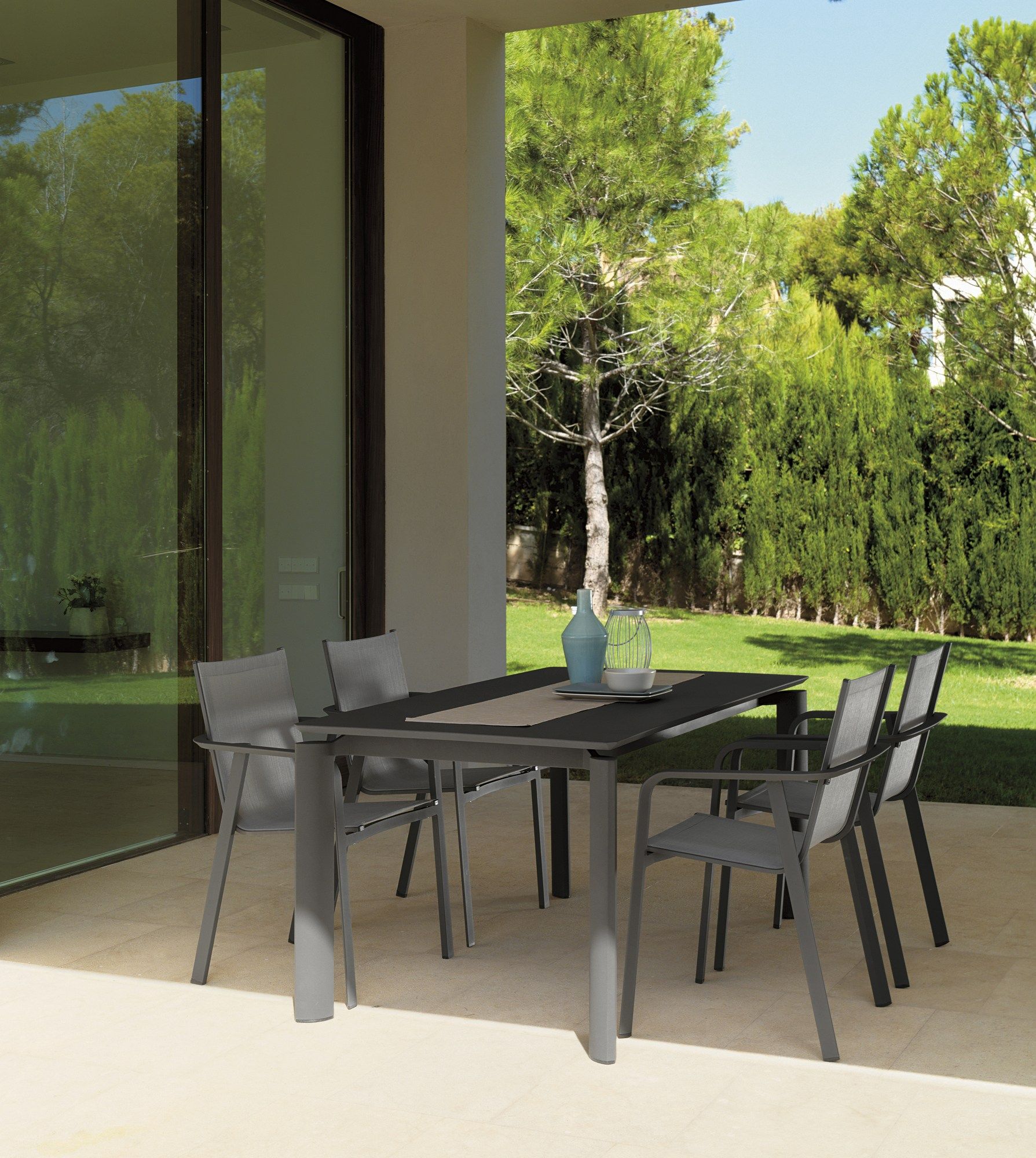 Алюминиевый выдвижной садовый стол Talenti ARCH-00079587 - Вид №4