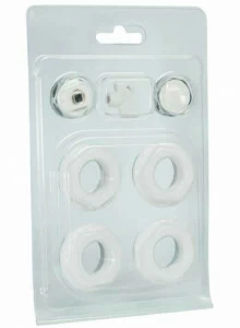 Carlo Poletti A53902ETP Комплект блистеров для алюминиевых радиаторов с кронштейнами, фланцем Ø42.