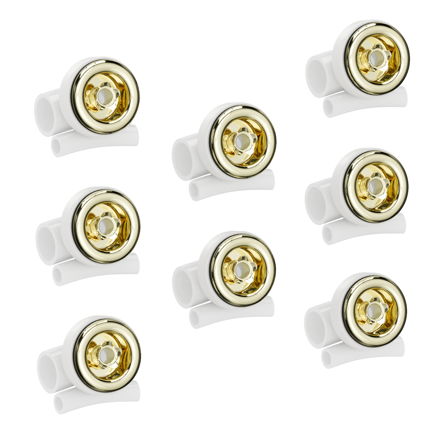 У37570 HD 8 форсунок зол цвет Золотистый 1 Marka Россия 