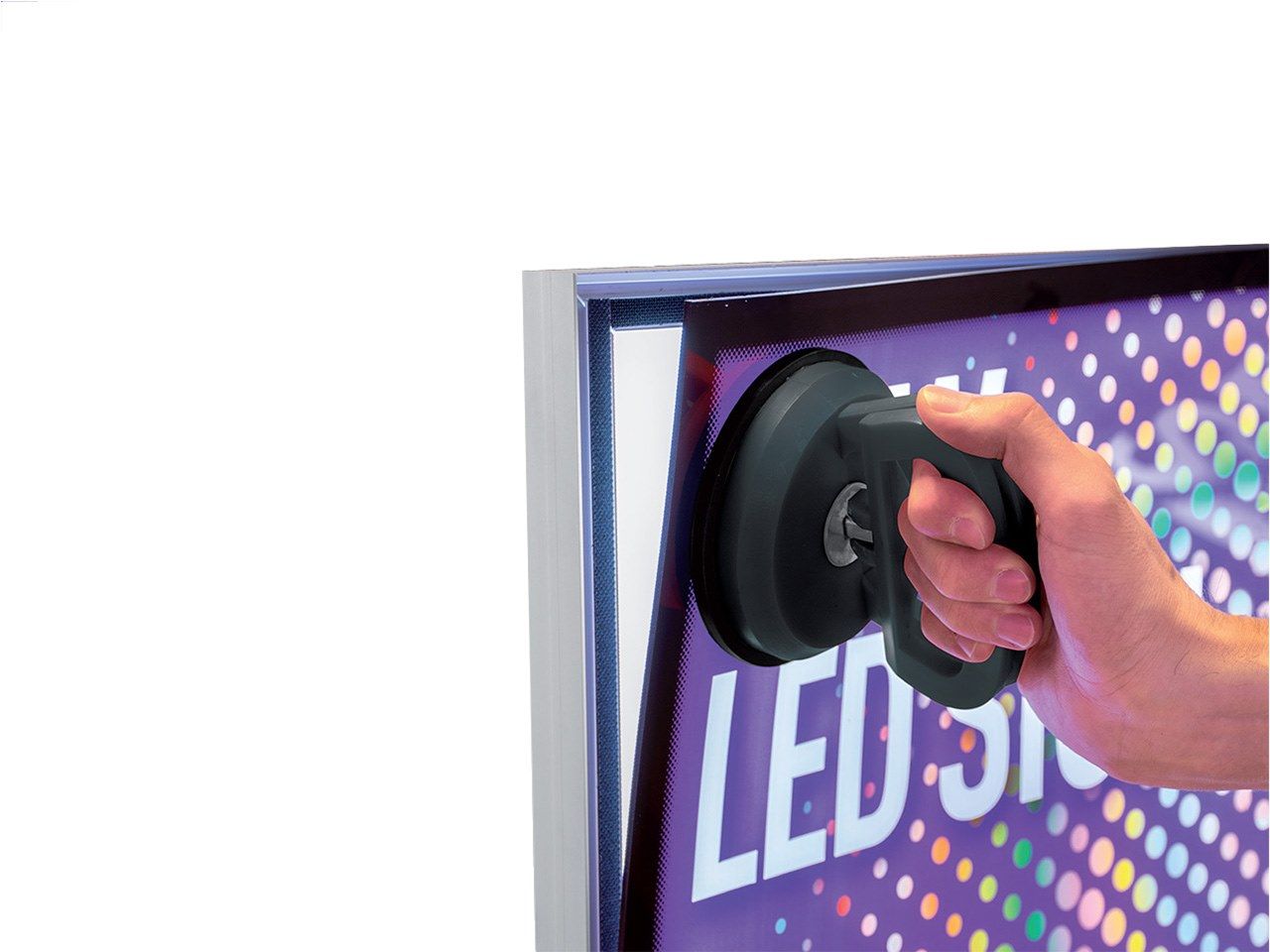 Двухсторонняя яркая напольная стойка Remor Insegne luminose ARCH-00015509 - Вид №1