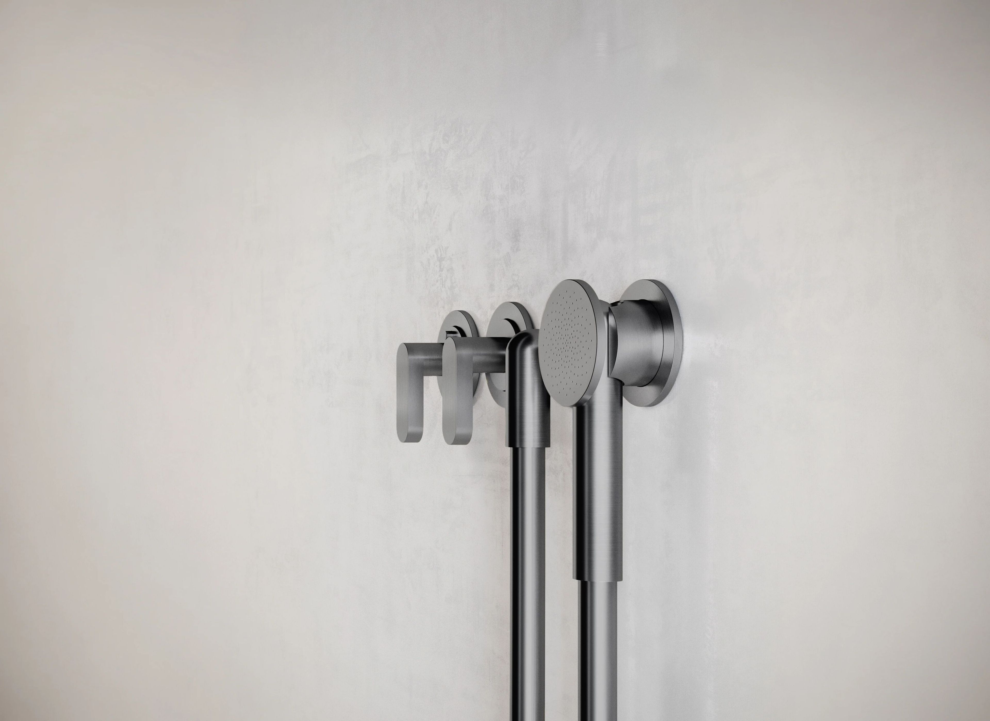 Термостатический набор для душа из нержавеющей стали с ручным душем COCOON John Pawson ARCH-00134906 - Вид №3