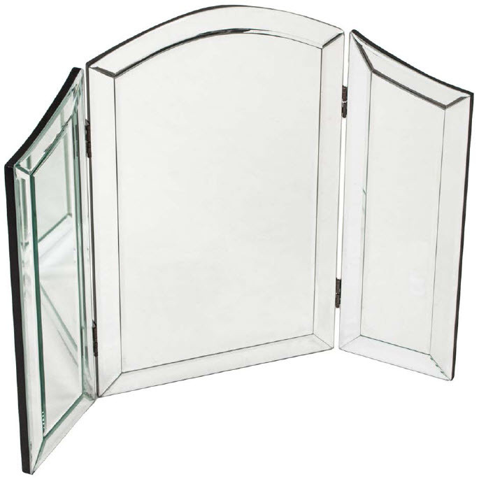 Зеркало трельяж настольное Vanessa PUSHA ДИЗАЙНЕРСКИЕ 062591 Зеркальный  - Вид №1