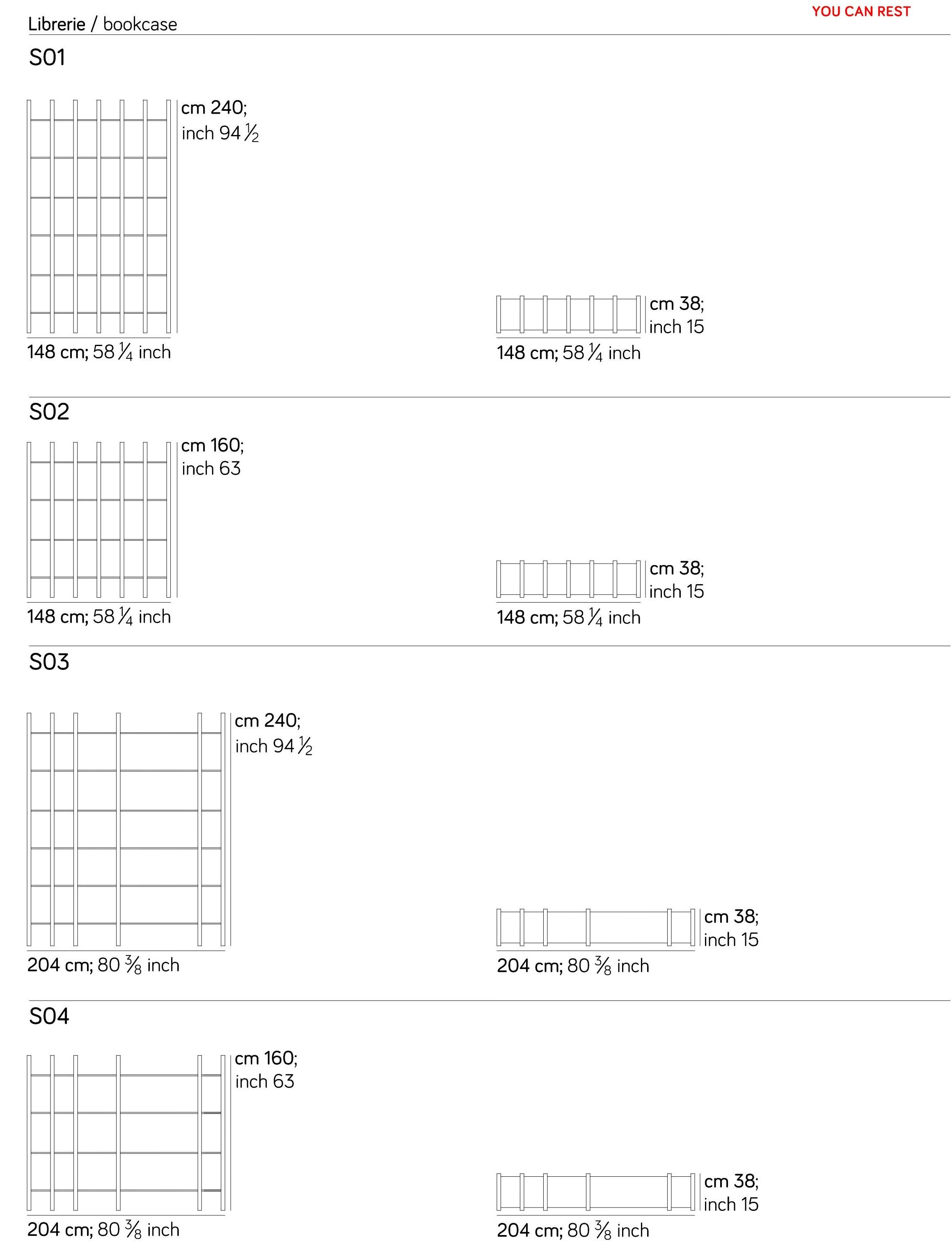 Деревянный секционный книжный шкаф Amura система мнение 1 ARCH-00024142 - Вид №10