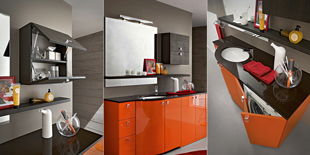 Комплект мебели для ванной комнаты Play 2012 168-169 Cerasa Play PLAY2012168169 - Вид №1