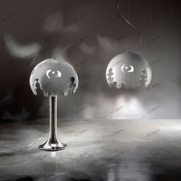 Crestani Лампа настольная с хромированным основанием FIORDI COLLECTION 31670