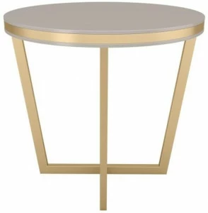 FRATO Круглый журнальный столик из лакированного дерева Durban Ffu260013aau