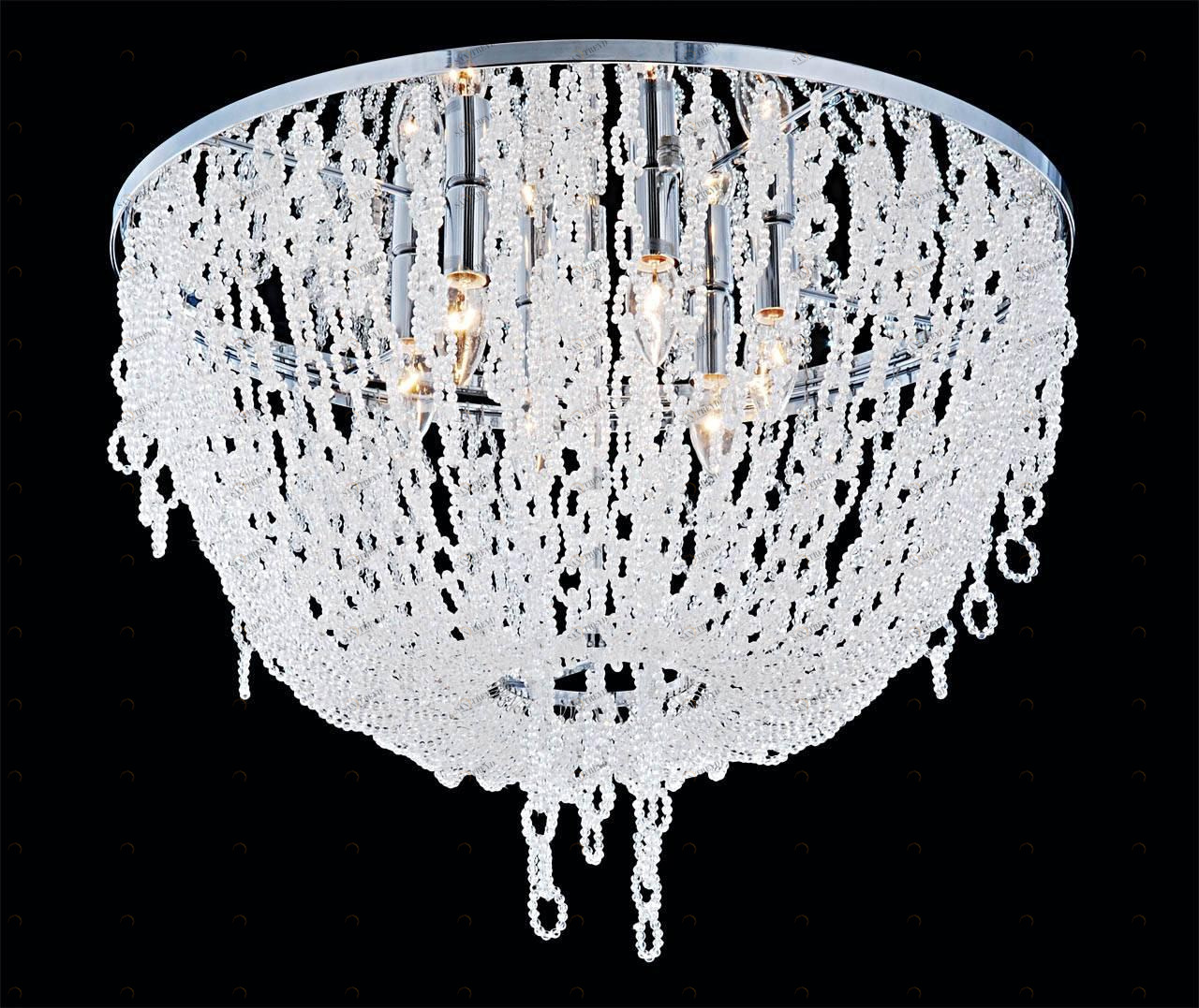 Потолочная люстра Divinare Aurora 2006/01 PL-6 DIVINARE ДИЗАЙНЕРСКИЕ, AURORA 075374 Хром 