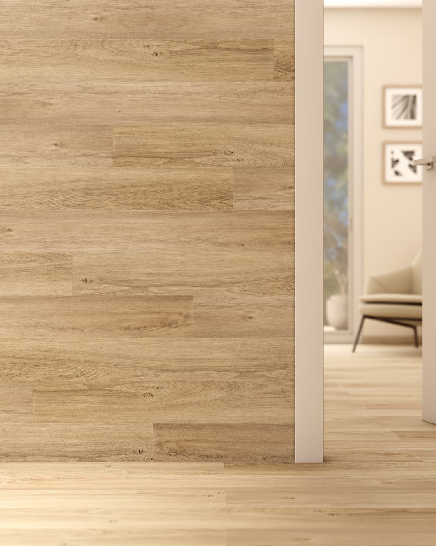 Рейки для внутренней отделки стен под дерево Déco Хлоп! ARCH-00083512 - Вид №5