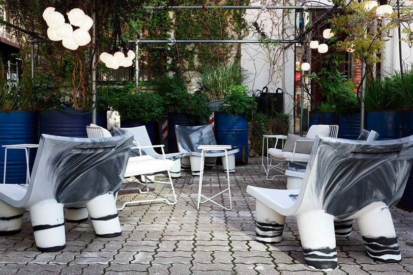 SLIDE Кресло из полиэтилена Low lita sun-id-1344579 - Вид №6