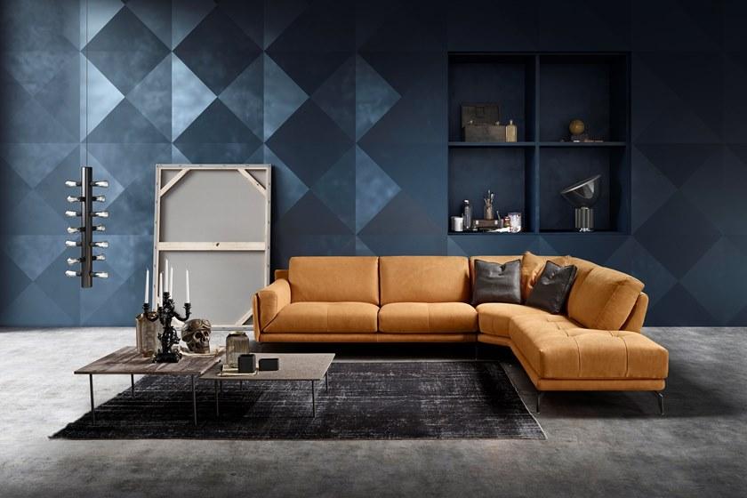 Rossini Sofas Угловой диван с обивкой кожей sun-id-1462904 - Вид №7