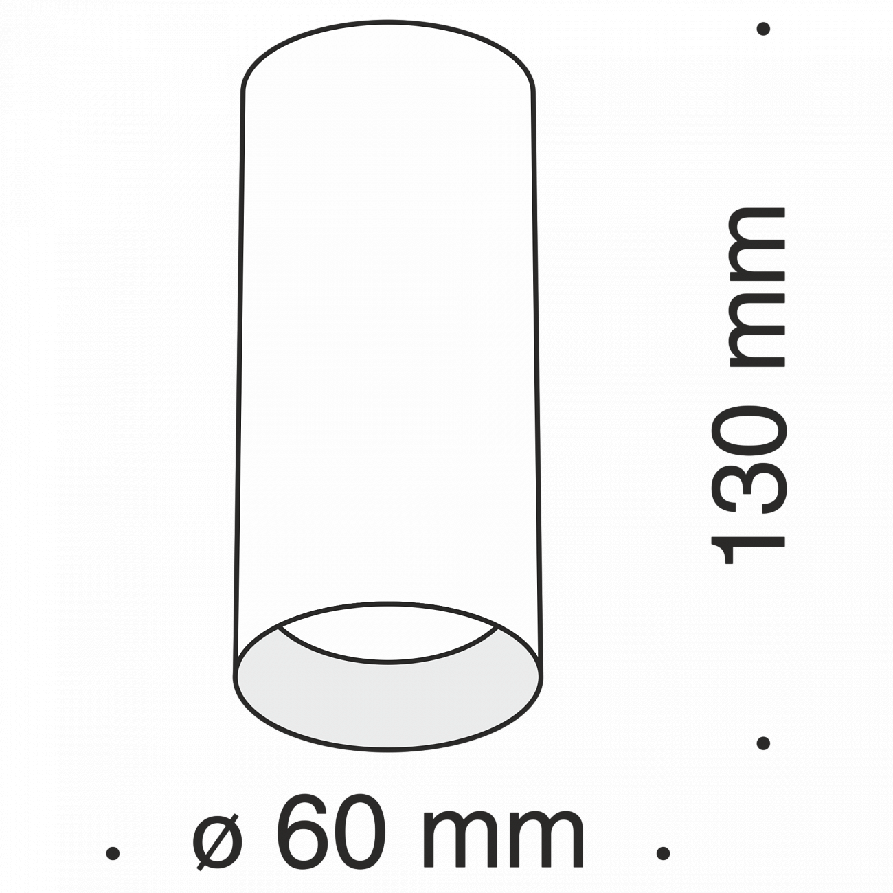 Спот потолочный галогеновый 13 см розовое золото Alfa C010CL-01RG TECHNICAL CEILING & WALL 00-3956949 Золото  - Вид №1