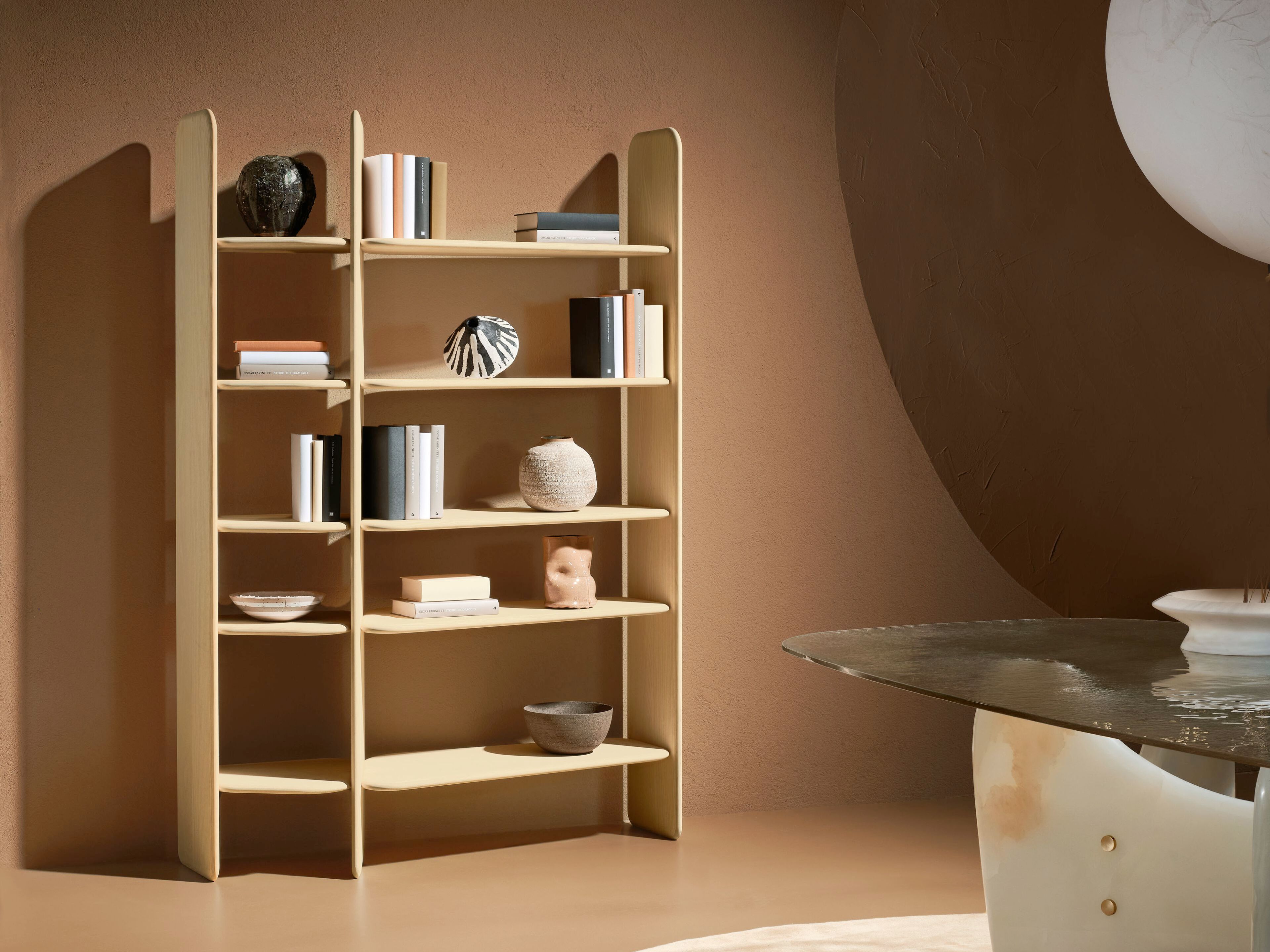 Деревянный книжный шкаф Naturedesign Главная ARCH-00004428 - Вид №3