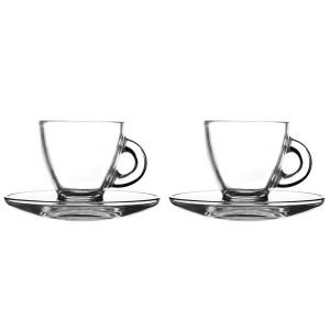 R0041.603 Набор из 2 чашек для эспрессо с блюдцами entertain 80 мл Ravenhead