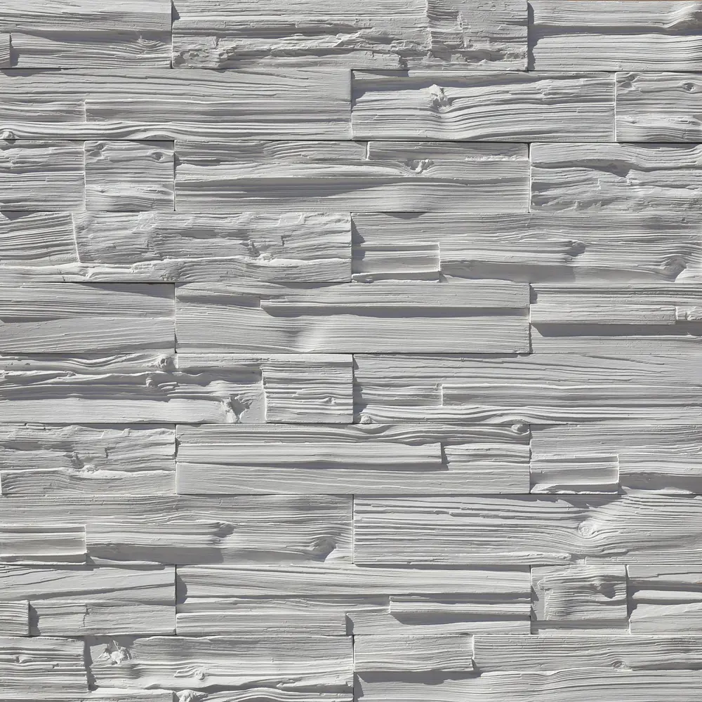 Камень искусственный Monte Alba Вуд Стоун белый 0.55 м² STLM-2035746