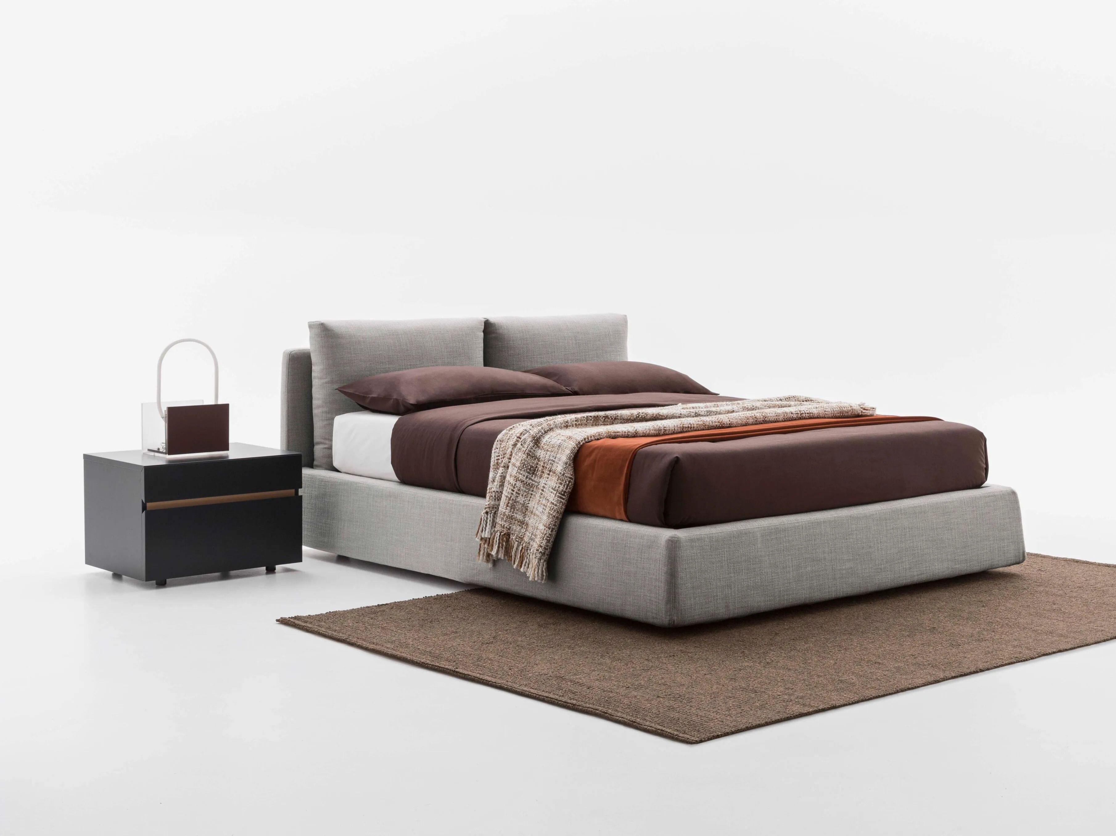 Двуспальная кровать с мягким изголовьем Alf DaFrè MILANO 2 ARCH-00143231 - Вид №4