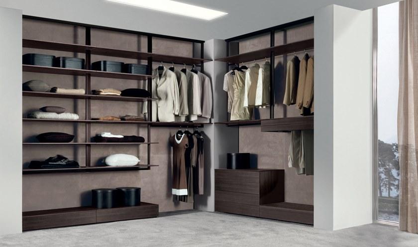 Longhi Модульная угловая гардеробная Aluminiun chic – doors Serie 390 - Вид №3