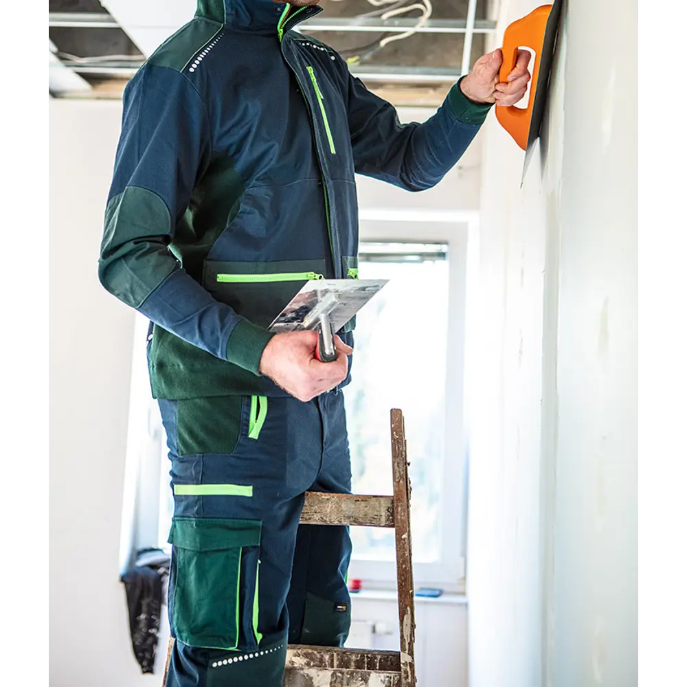 Куртка рабочая Neo Tools Premium темно-синяя/зеленая размер M рост 181 STLM-2011626 - Вид №9