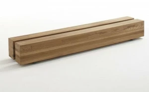 Roberti Садовая скамейка из ясеня со встроенной сеялкой Key west