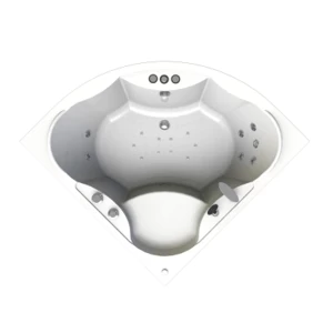 Гидромассаж "Релакс Chrome" на ванну Верона (двигатель 750 Вт, джет Джереми - 7 шт.)
