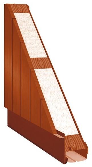 DE NARDI Подъемные деревянные гаражные ворота sun-id-1358477 - Вид №2