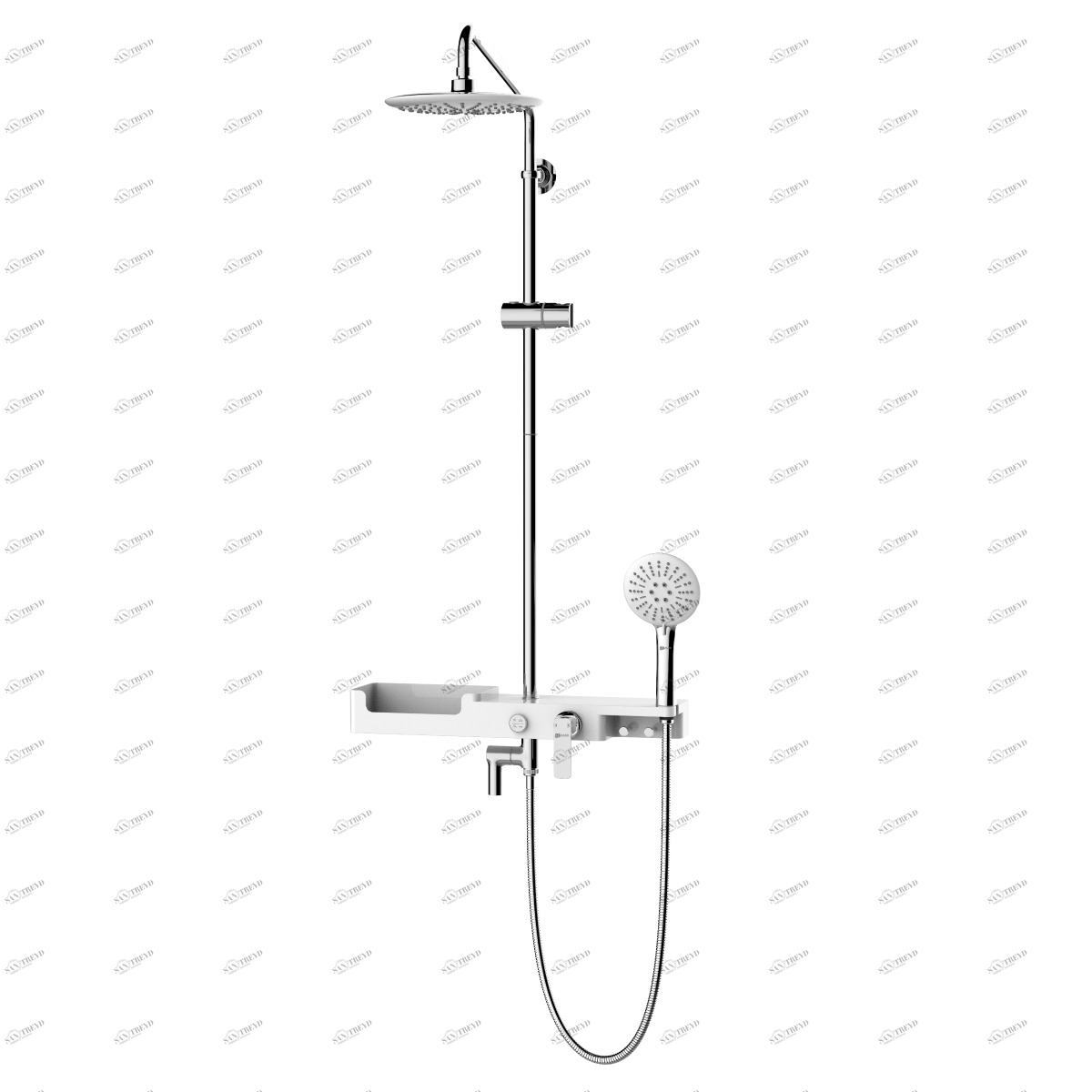 LM7007C Смеситель Tropic LM7007С для ванны и душа LEMARK TROPIC 