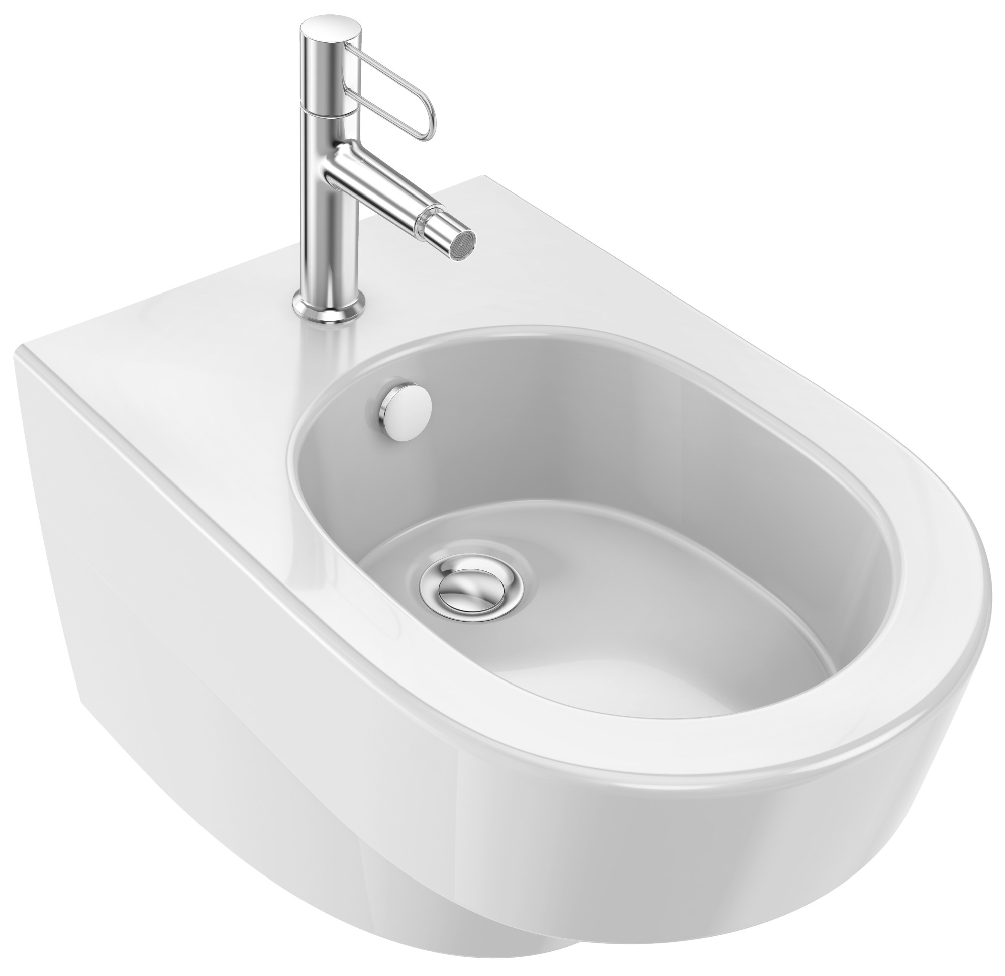 EMG0002-00 Подвесное биде JACOB DELAFON ODÉON RIVE GAUCHE ODEON RIVE GAUCHE