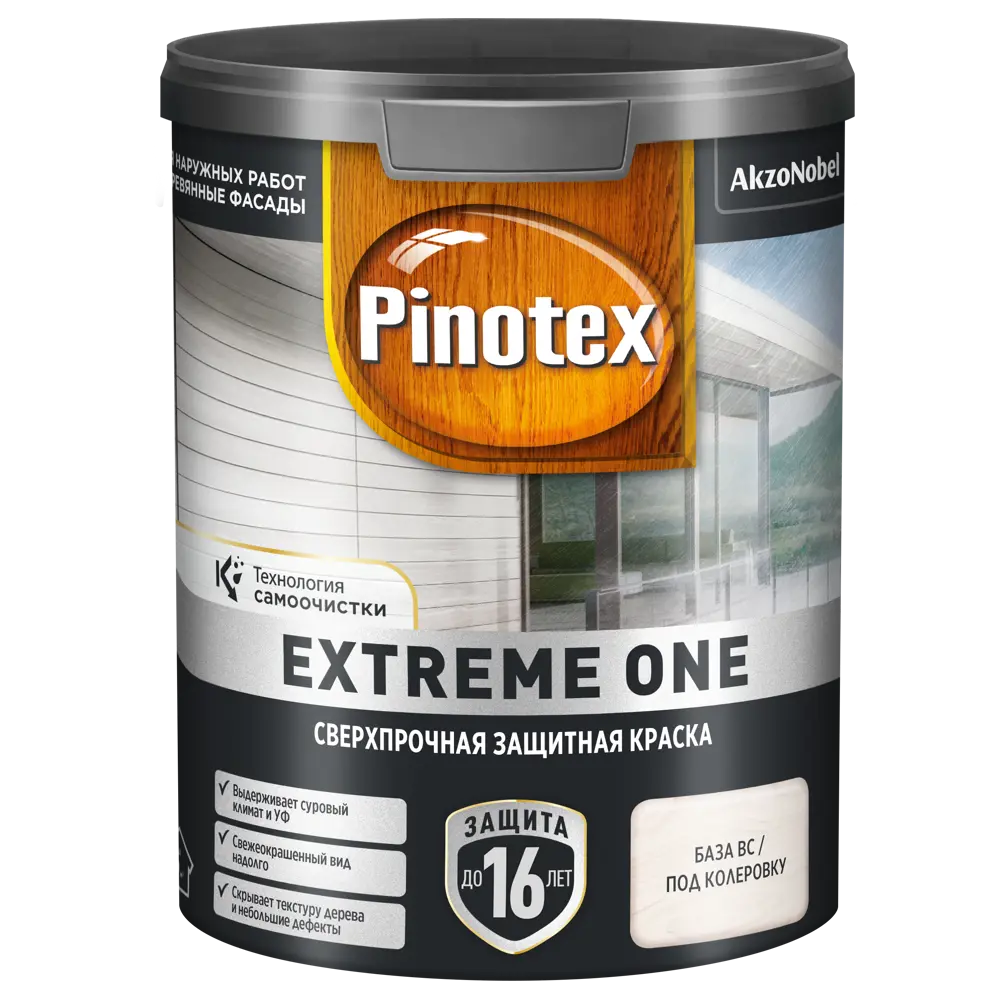 PINOTEX Extreme One - фасадная краска для дерева с самоочисткой 88234372 STLM-0858042 - Вид №1