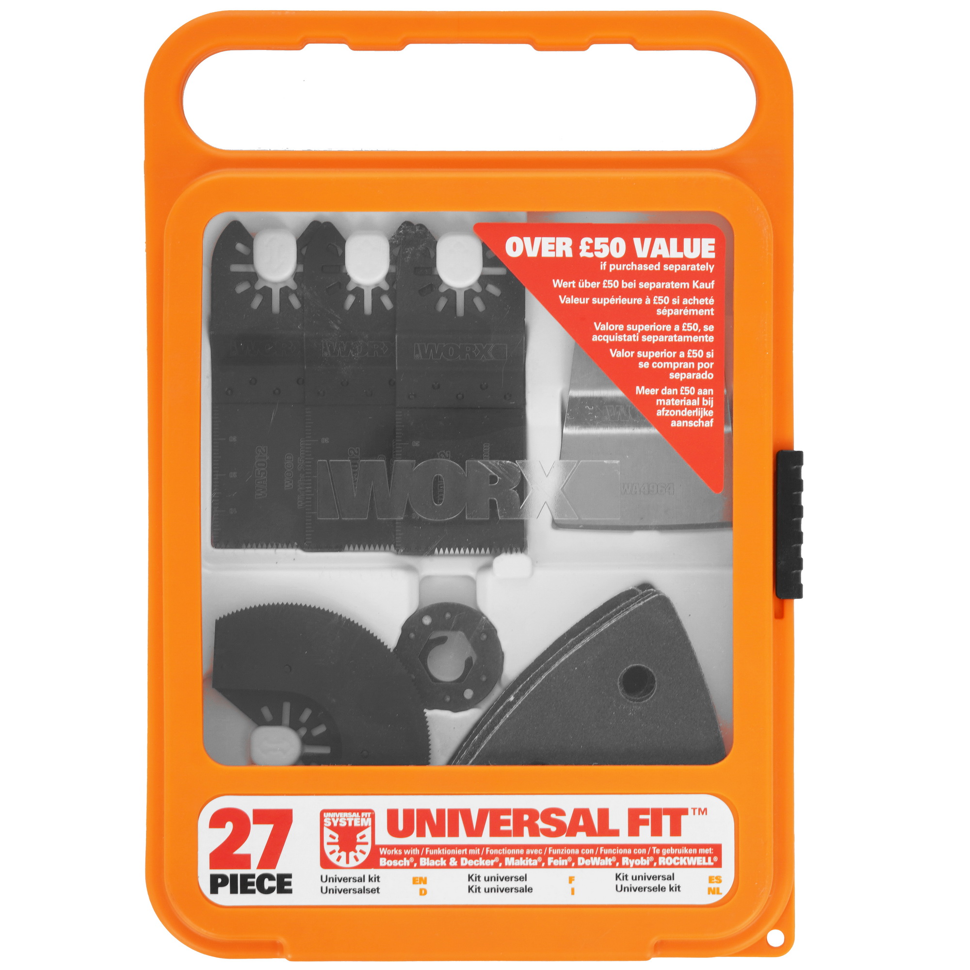 Набор насадок для реноватора WORX WA5700 9083063 STDN-0129910 - Вид №4