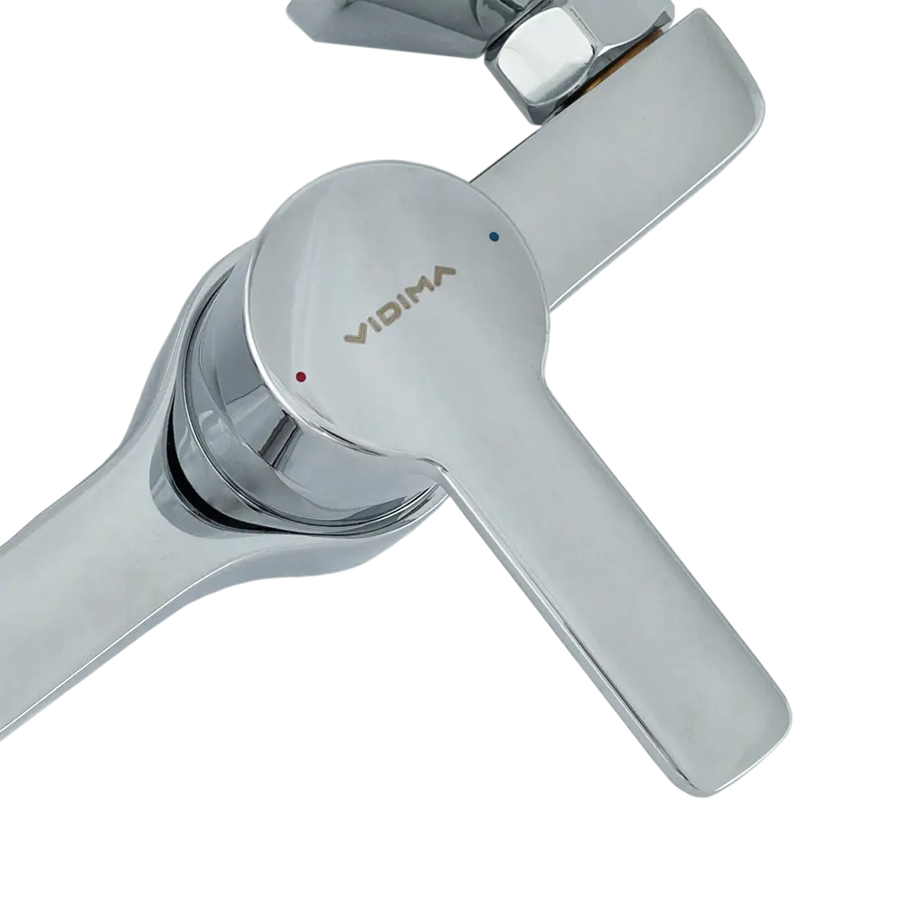 Смеситель для душа Vidima Optima BA291AA однорычажный цвет хром STLM-2178664 - Вид №1