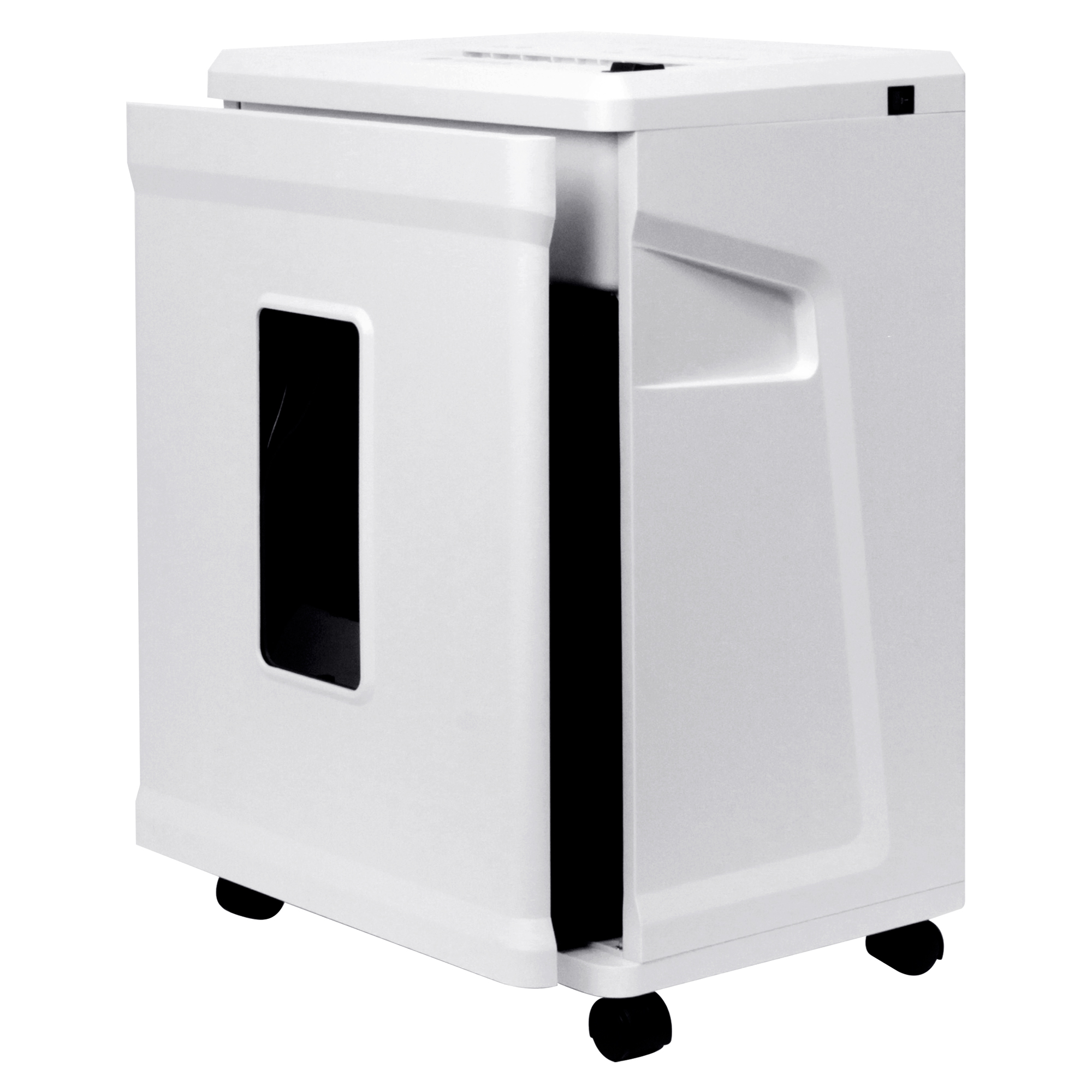 УМ26-5 Уничтожитель документов , din p-5 (5 ур-нь секр.), фрагмент 1,9х10мм, 8-11 лист (70г/м2), cd/пл.карты/скрепки/скобы, 26 литров Гелеос Santreyd  - Вид №5