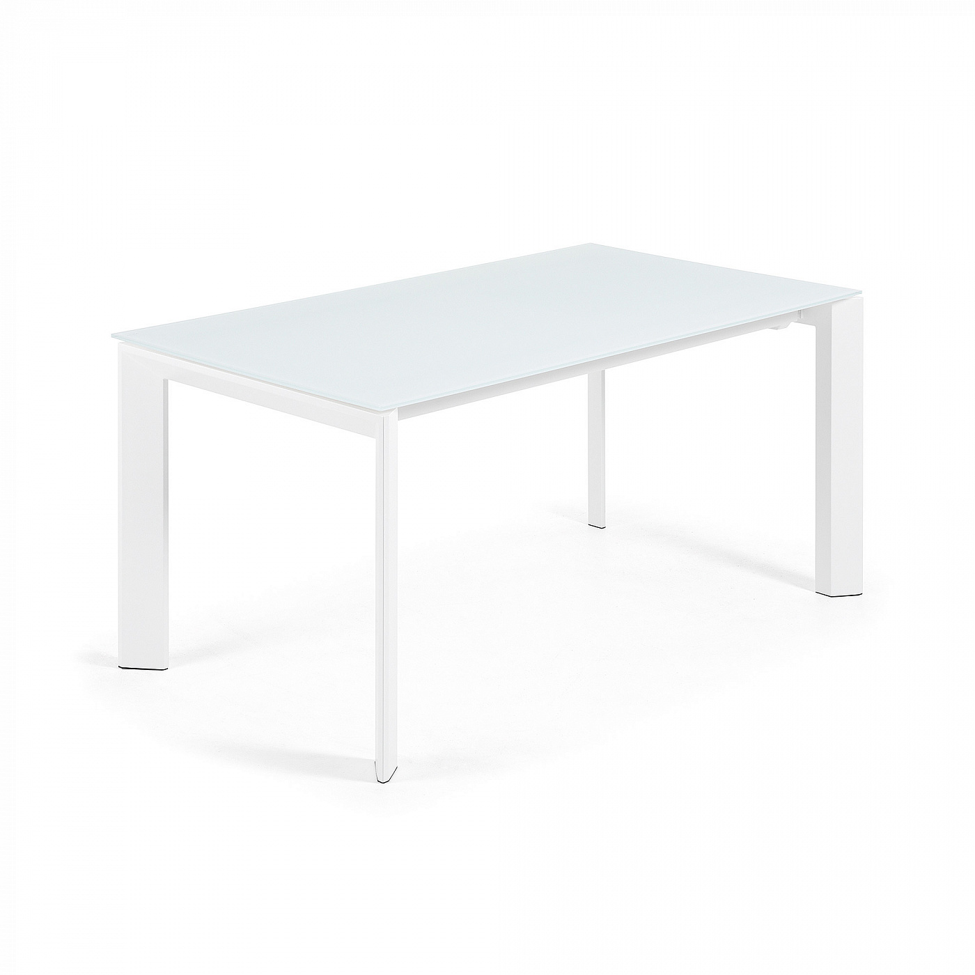 045454 ATTA Стол 160 (220) x90 белое стекло La Forma Axis - Вид №5