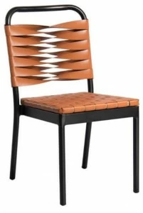 MOBIKA GARDEN Алюминиевый садовый стул с открытой спинкой Pumpkin