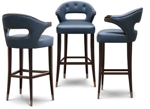 BRABBU Высокий табурет со спинкой Nanook sun-id-1488452 - Вид №4