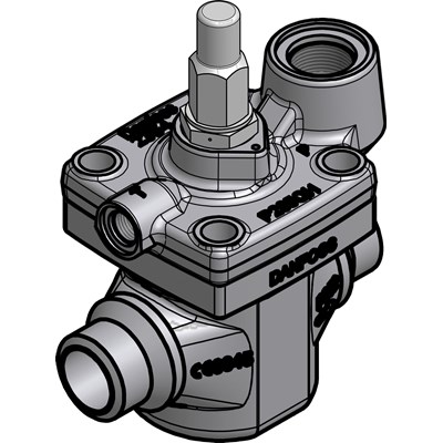Danfoss ICS — сервоприводные клапаны с пилотным управлением ICS 25-20 Клапан регулятор давления 027H2055 