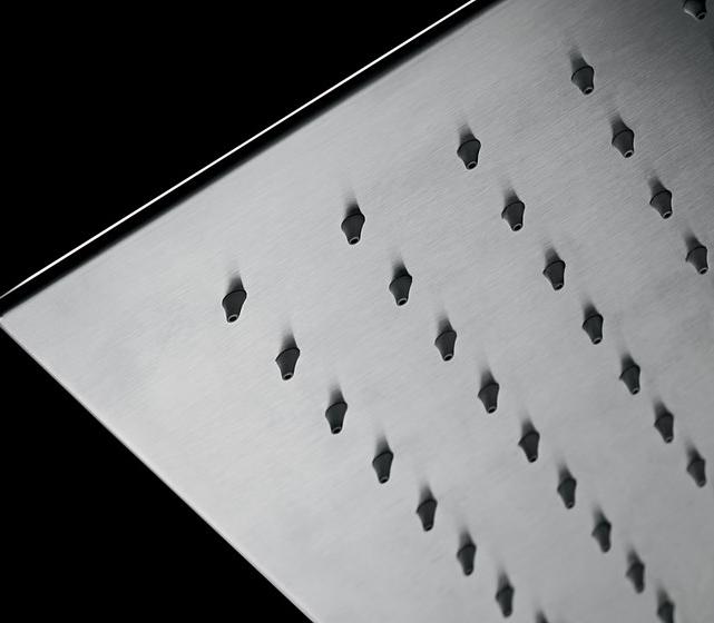 Fir Italia Квадратная потолочная душевая лейка из нержавеющей стали Showerssteel 0423380 - Вид №1