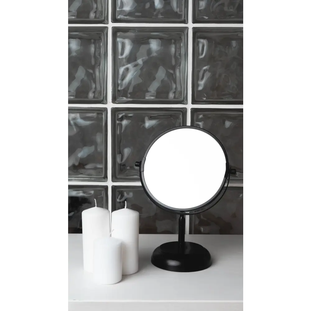 Зеркало косметическое SWENSA двустороннее с регулируемым креплением 82487552 BSA-MR-003 STLM-0028259