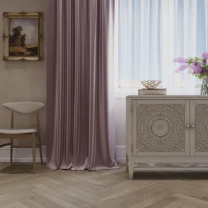 Штора на ленте Light 160x280 см цвет розовый 84653262 STLM-2053456