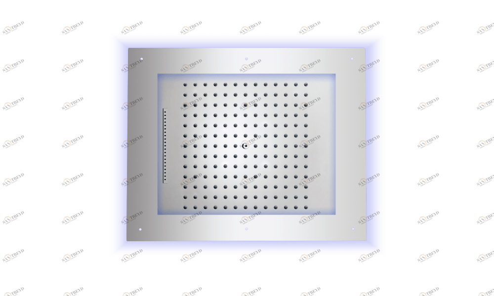 HI0926 Потолочный & настенный душ FRAME/2 - RGB CROMOTHERAPY BOSSINI 