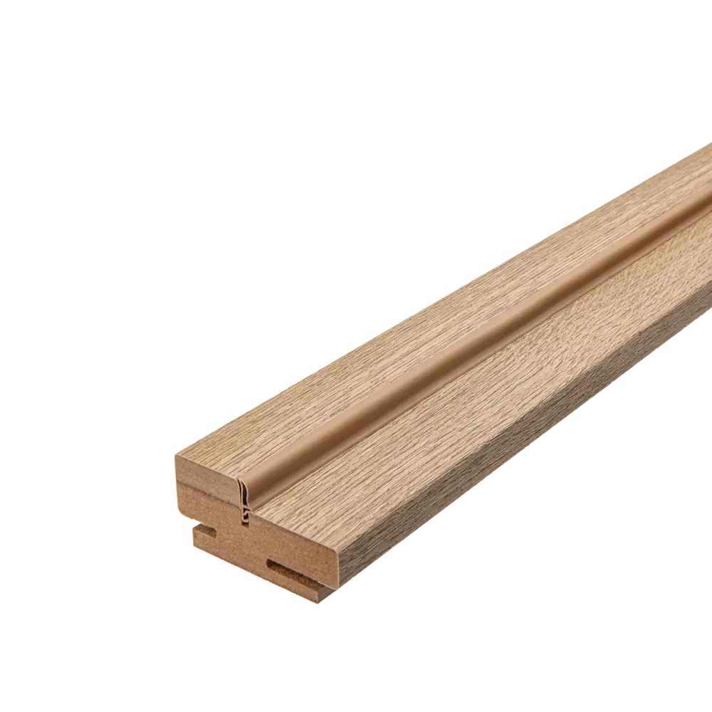 Телескопическая дверная коробка Борно 2370x70x32 мм ПВХ органик оак 89423488 PORTIKA STLM-1583740