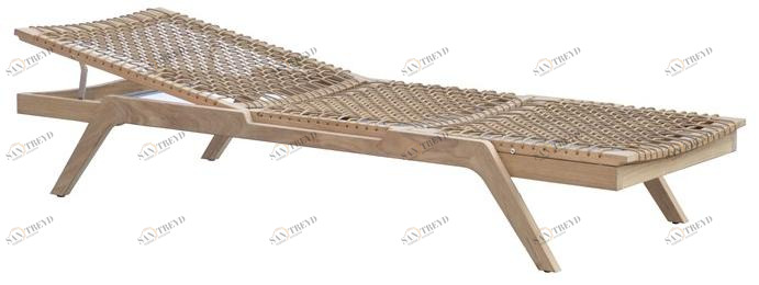 Unopiù Штабелируемая кушетка из тикового дерева Synthesis Lesy